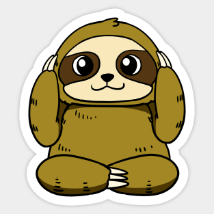 Sloth Sticker